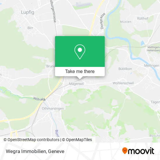 Wegra Immobilien map
