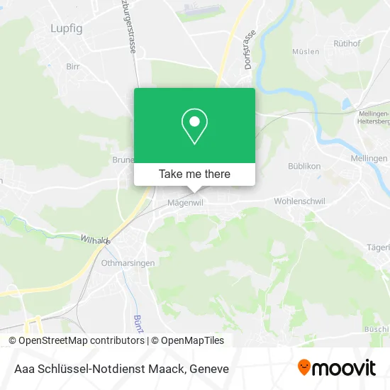 Aaa Schlüssel-Notdienst Maack map