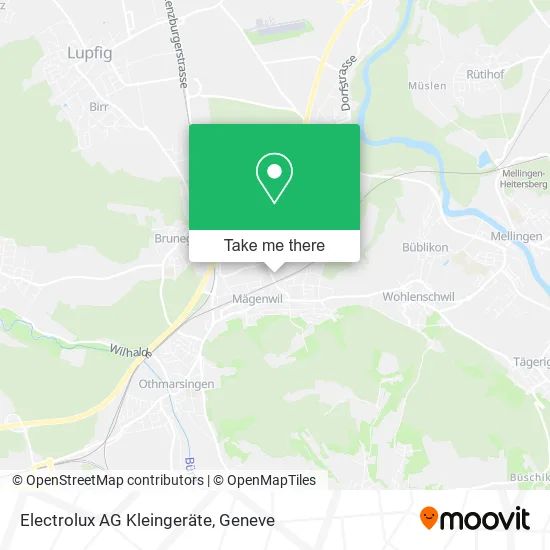 Electrolux AG Kleingeräte map