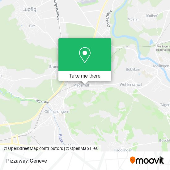 Pizzaway map