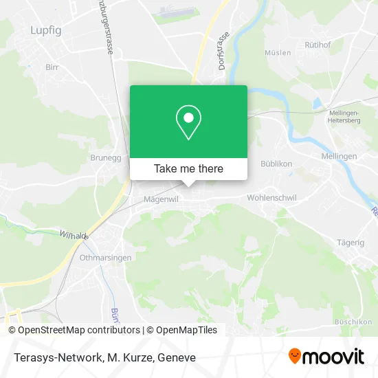 Terasys-Network, M. Kurze map