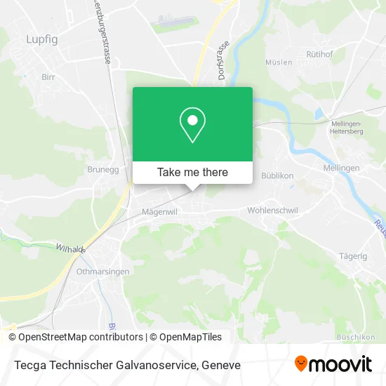 Tecga Technischer Galvanoservice map