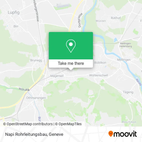 Napi Rohrleitungsbau map