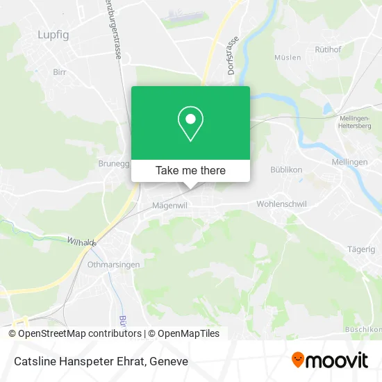 Catsline Hanspeter Ehrat map