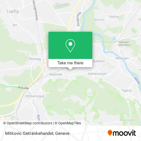 Mitkovic Getränkehandel map