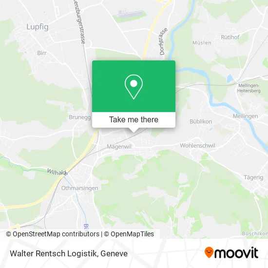 Walter Rentsch Logistik map