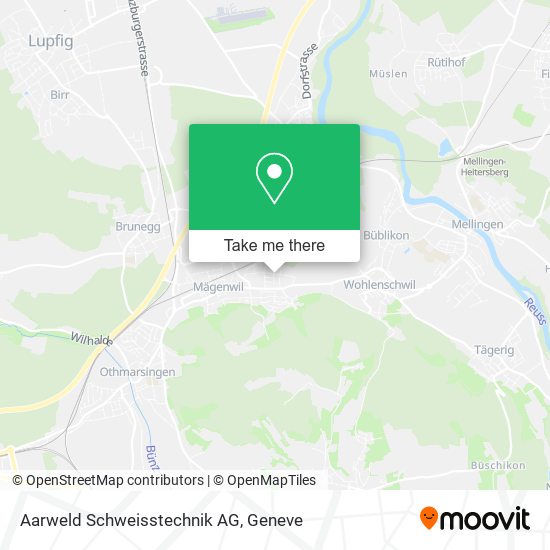 Aarweld Schweisstechnik AG map