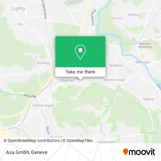 Asa Gmbh map