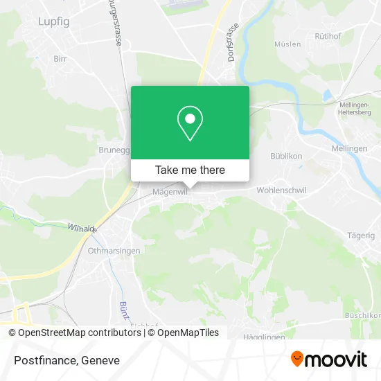 Postfinance map