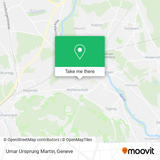 Umar Ursprung Martin map