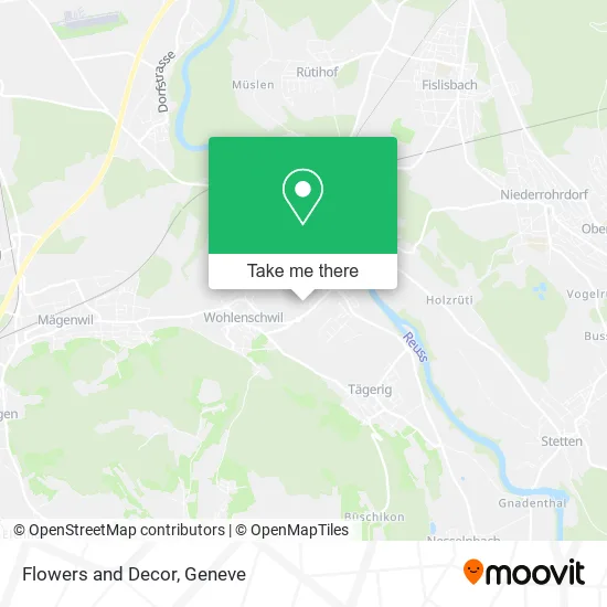 Flowers and Decor map