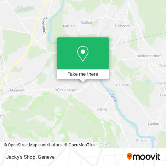 Jacky's Shop map
