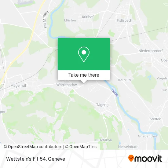 Wettstein's Fit 54 map