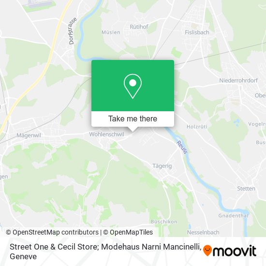 Street One & Cecil Store; Modehaus Narni Mancinelli map
