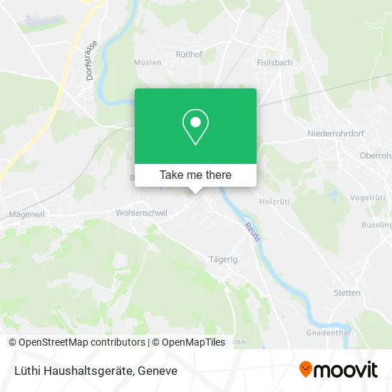 Lüthi Haushaltsgeräte map