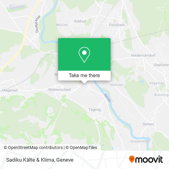 Sadiku Kälte & Klima map
