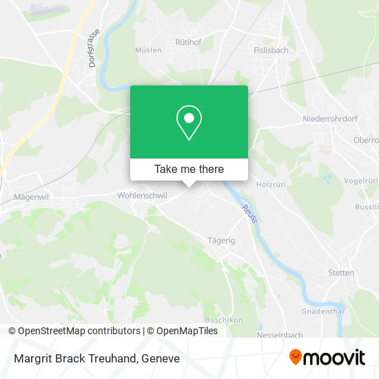 Margrit Brack Treuhand map