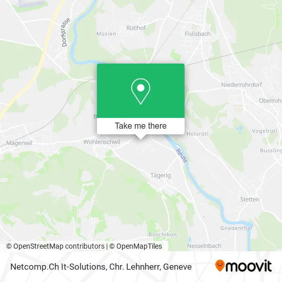 Netcomp.Ch It-Solutions, Chr. Lehnherr map