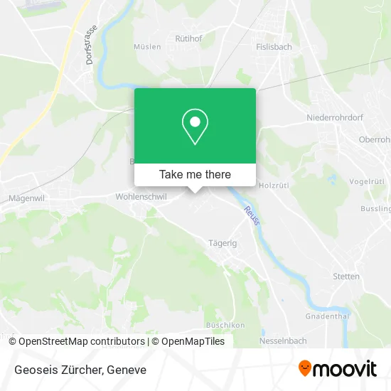 Geoseis Zürcher map