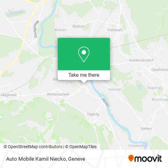 Auto Mobile Kamil Niecko map
