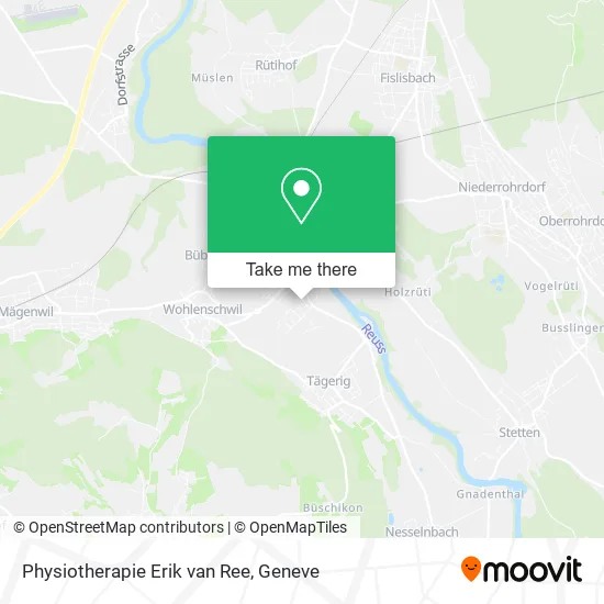 Physiotherapie Erik van Ree map