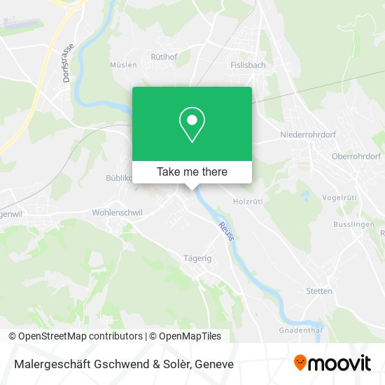 Malergeschäft Gschwend & Solèr map