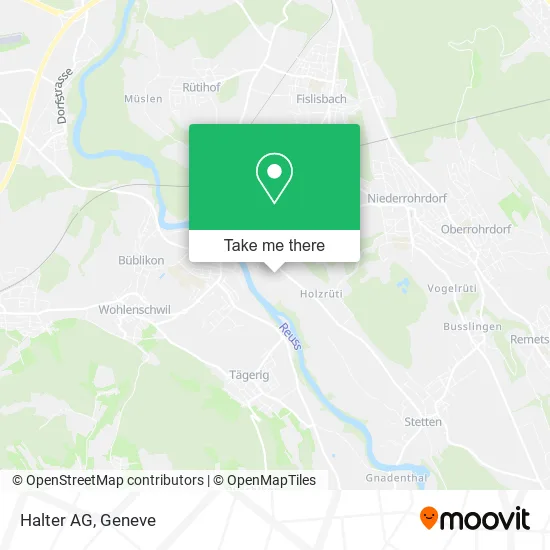 Halter AG map
