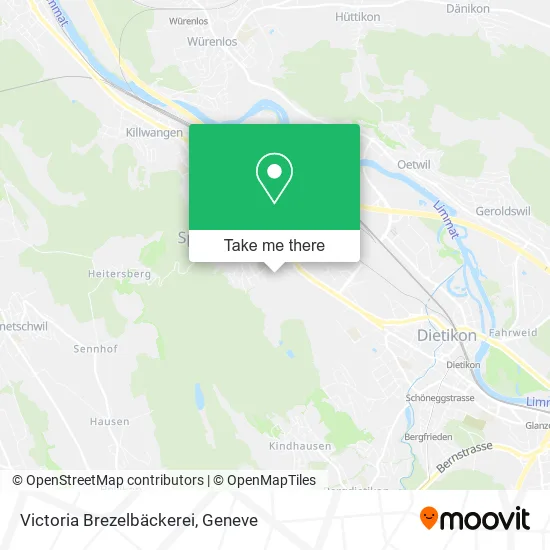 Victoria Brezelbäckerei map