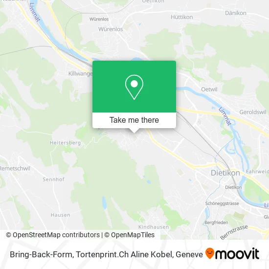 Bring-Back-Form, Tortenprint.Ch Aline Kobel map