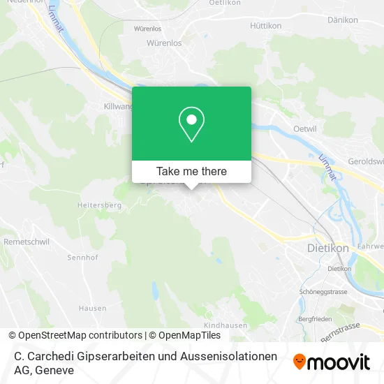 C. Carchedi Gipserarbeiten und Aussenisolationen AG map