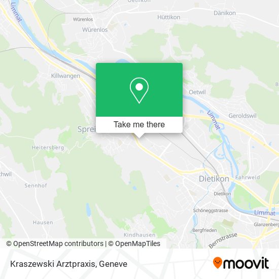 Kraszewski Arztpraxis map
