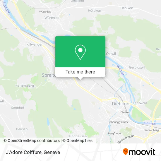 J'Adore Coiffure map