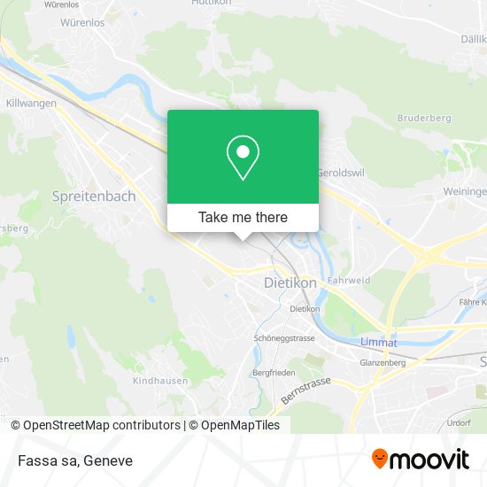 Fassa sa map