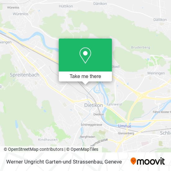 Werner Ungricht Garten-und Strassenbau map
