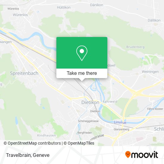 Travelbrain map