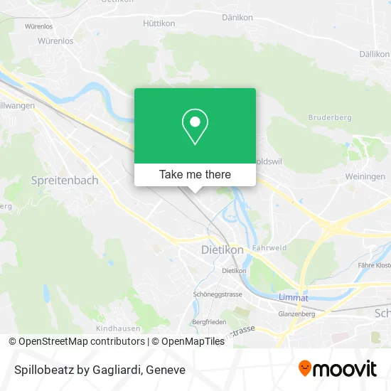 Spillobeatz by Gagliardi map