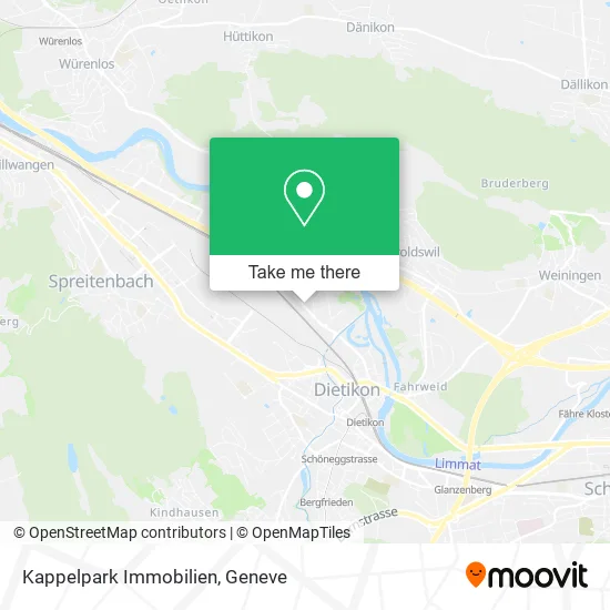 Kappelpark Immobilien map