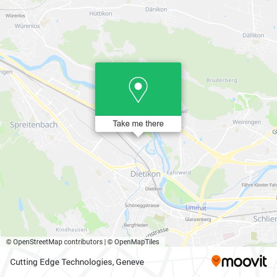 Cutting Edge Technologies map