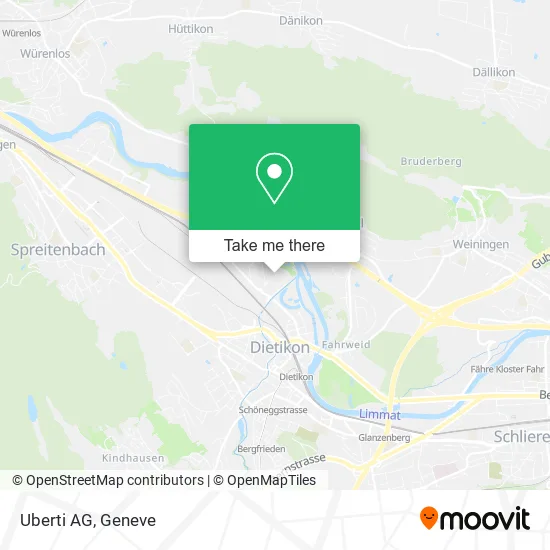 Uberti AG map