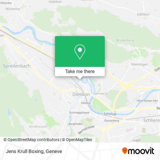 Jens Krull Boxing map