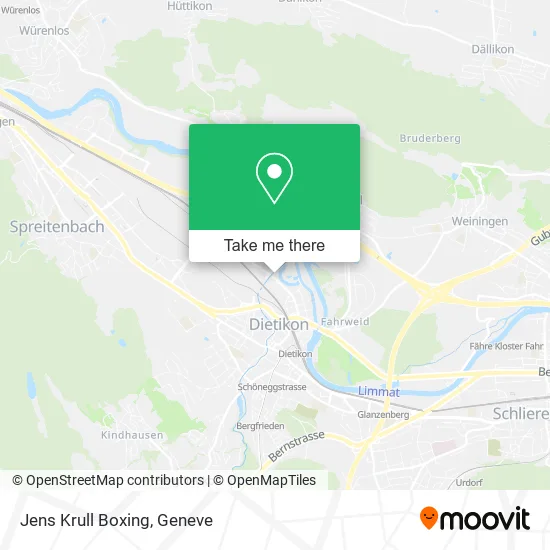 Jens Krull Boxing map