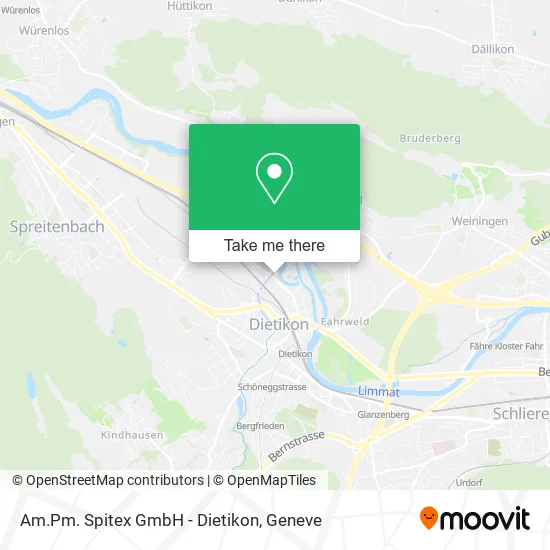 Am.Pm. Spitex GmbH - Dietikon map