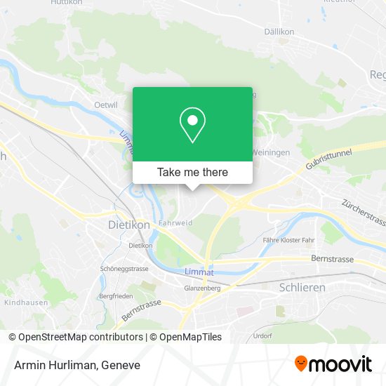 Armin Hurliman map