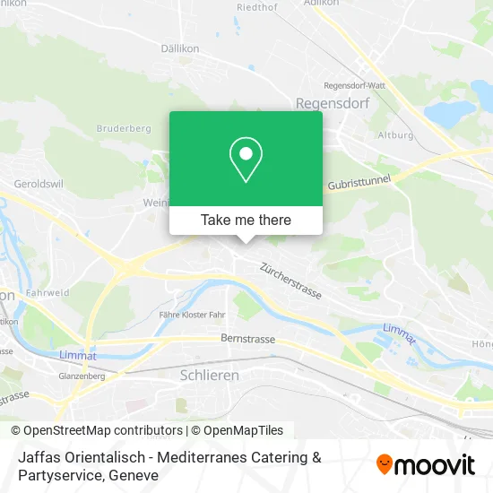 Jaffas Orientalisch - Mediterranes Catering & Partyservice map