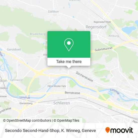 Secondo Second-Hand-Shop, K. Winneg plan