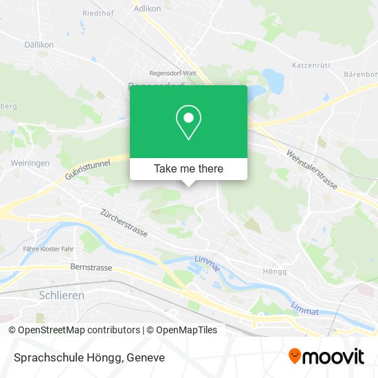Sprachschule Höngg map