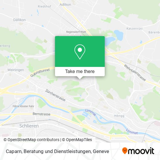Caparn, Beratung und Dienstleistungen map