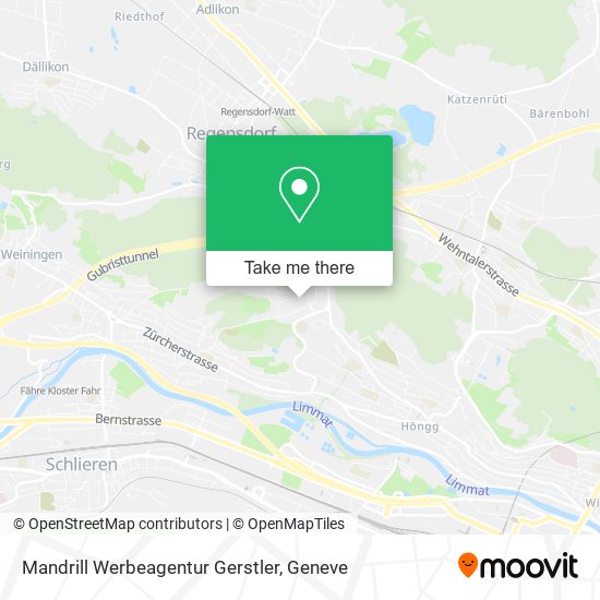 Mandrill Werbeagentur Gerstler map