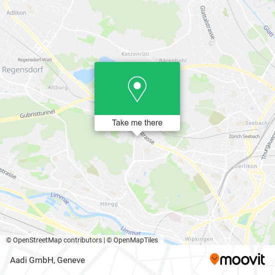 Aadi GmbH map