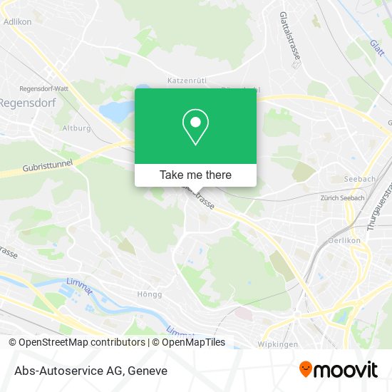 Abs-Autoservice AG map